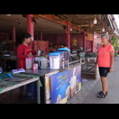 Der Eiskaffee in Laos schmeckt gut